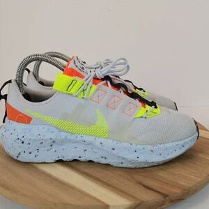 Nike Crater Impact Football Grey Volt Women's Size 7 CW2386-002